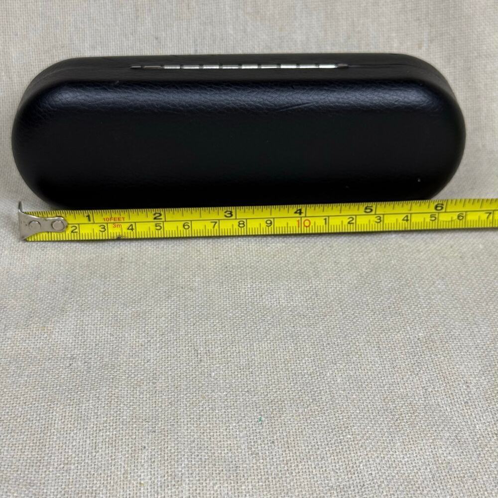 Oakley Hard Shell Eyeglasses Case Black Faux Leather Sunglass Case - Picture 9 of 10